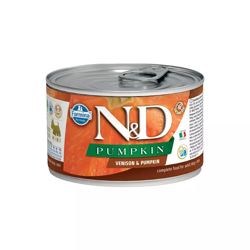 FARMINA N&D PUMPKIN Mini mit Wild und Kürbis 140 gr.