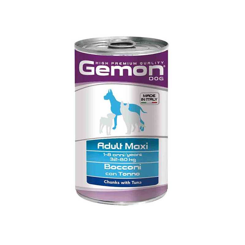 GEMON Adult Maxi Bouchées avec Thon 1,25 kg.