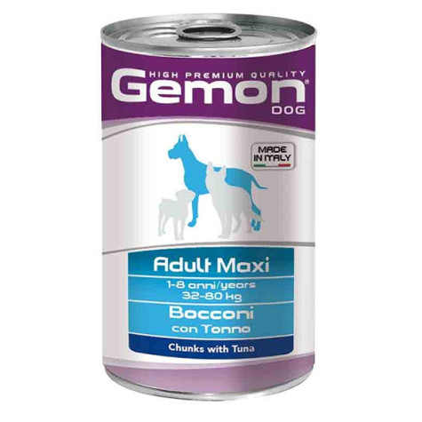 GEMON Adult Maxi Bocconi con Tonno 1,25 kg. - 