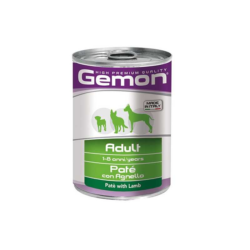 GEMON Chien Adult Paté avec Agneau 400 g. GEMON Chien Adult Paté avec Agneau 400 g.
