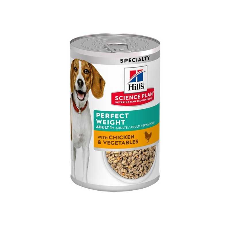 HILL'S Science Plan Perfect Weight avec Poulet et Vegetali 363 g.