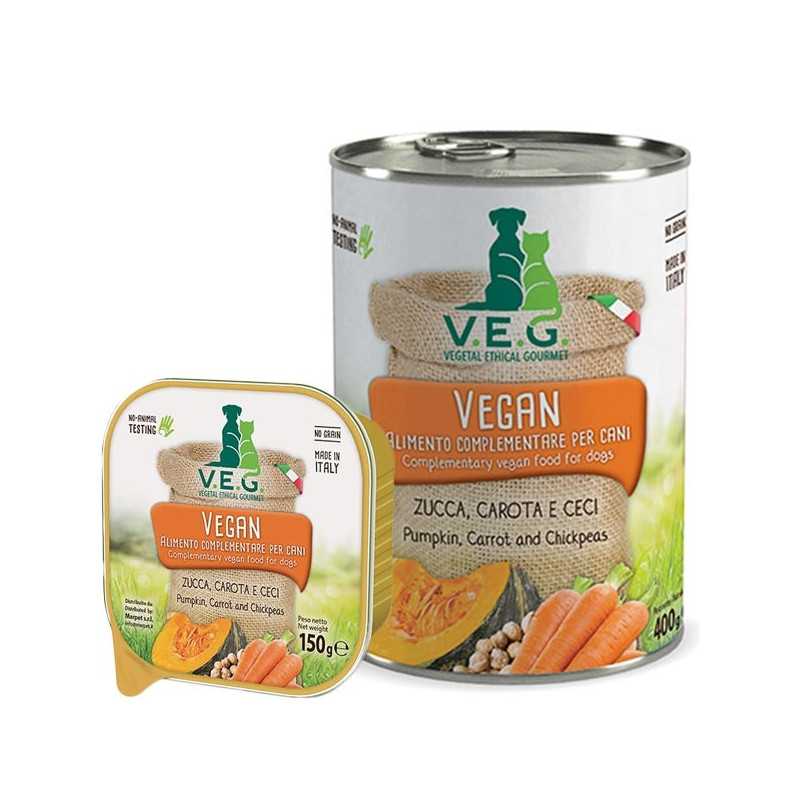 MARPET Vegan Dog avec Citrouille, Carota et Ceci 400 g. MARPET Vegan Dog avec Citrouille, Carota et Ceci 400 g.