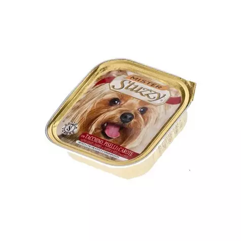 MISTER STUZZY Dog Tacchino, Piselli e Carote 150 gr. - 