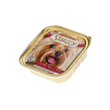 MISTER STUZZY Dog Tacchino, Piselli e Carote 150 gr. - 