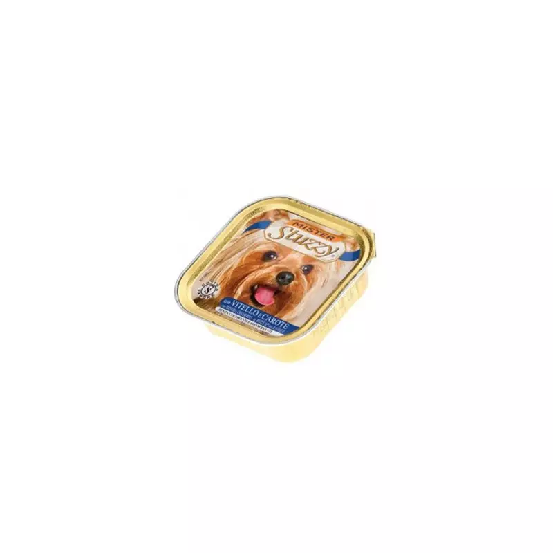 MISTER STUZZY Dog Veal and Carrots 150 gr.
