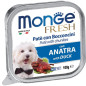 MONGE Fresh Paté et Bouchées avec Canard 100 g.